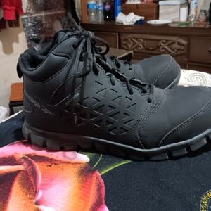 Reebok Men's Black High-Top Athletic Shoes